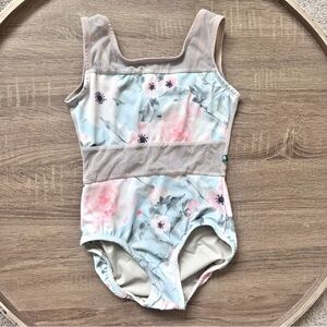 Luckyleo Floral Leotard Girls